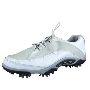 FootJoy Women's Contour IV Sneaker Beige Leather Sz 6.5 Wide Gently‎ Used 2025